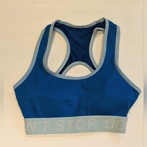 Forever 21 Women’s Blue Sports Bra Size XXS.